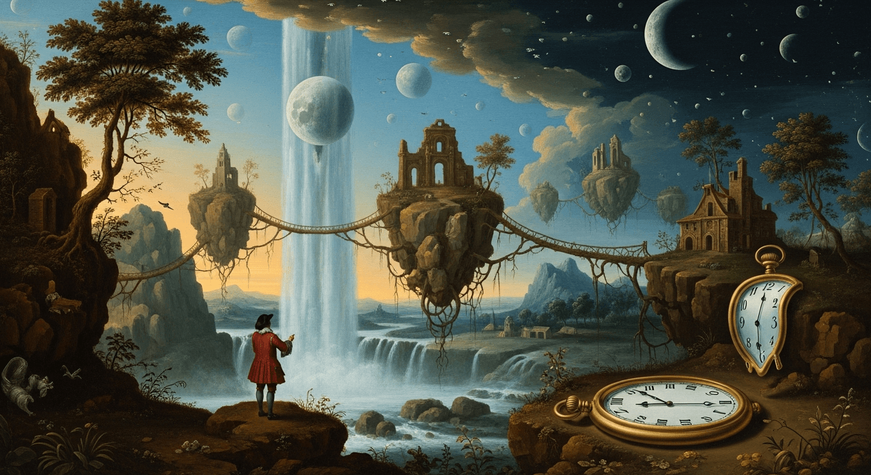 AI generated artwork mimicking a classic oil painting